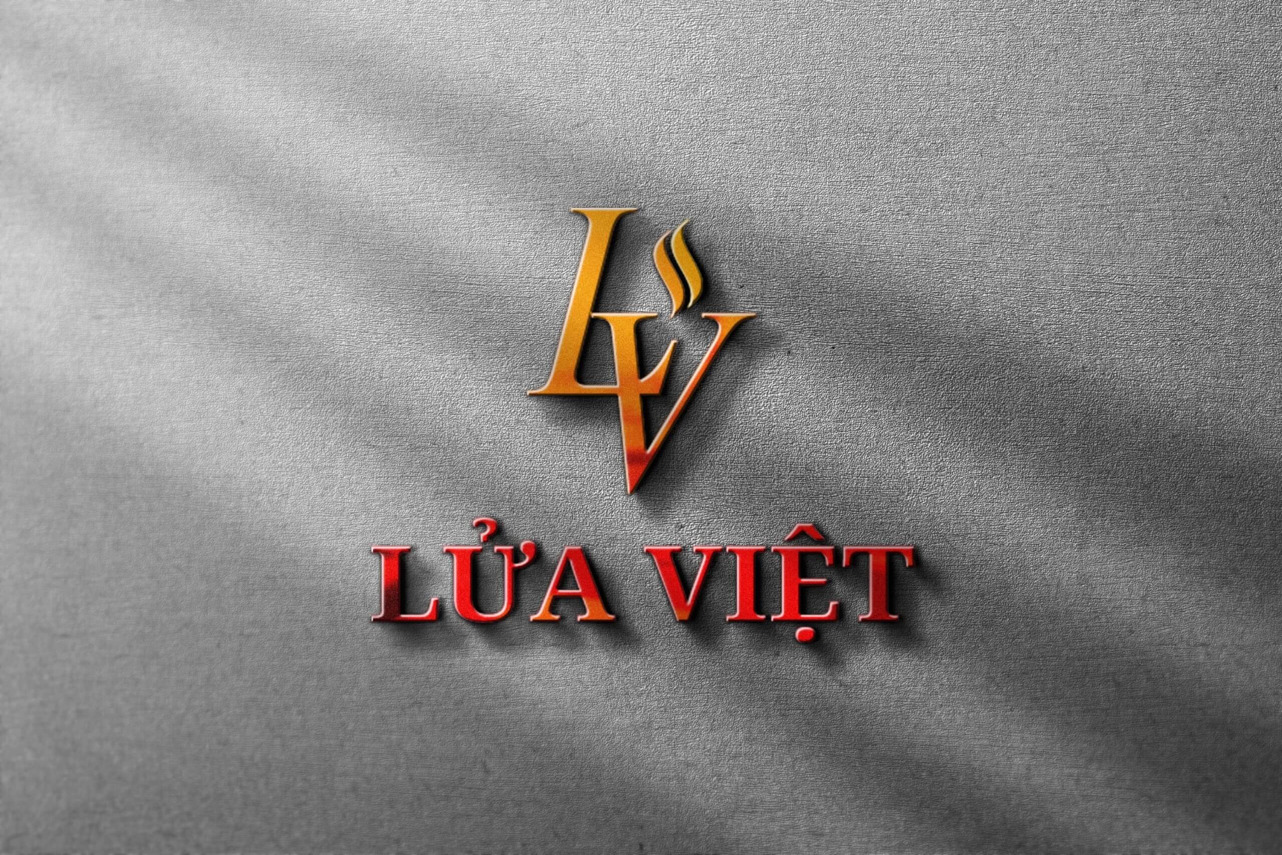 Thiết kế Logo Lửa Việt